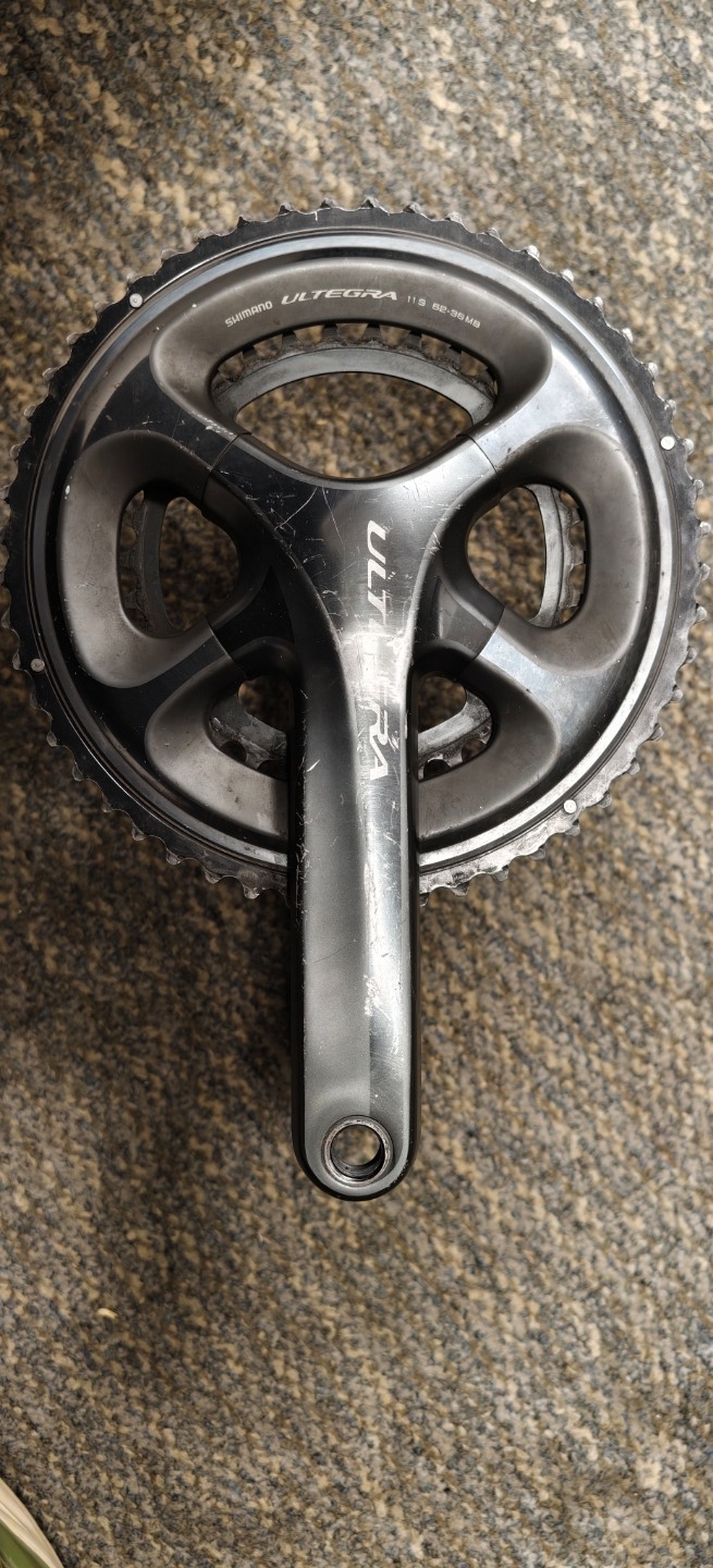 ULTEGRA 11速大盤52-34照片原36改成標準盤的34