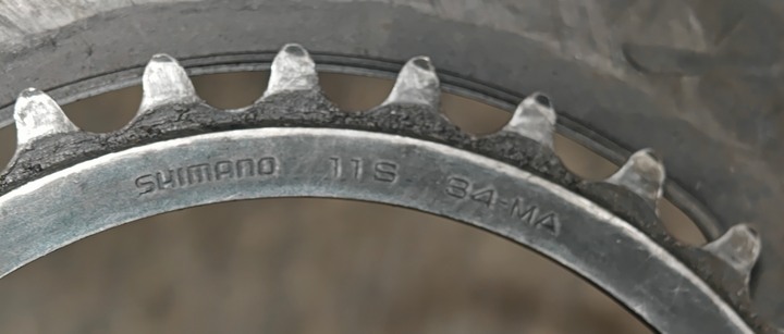 ULTEGRA 11速大盤52-34照片原36改成標準盤的34