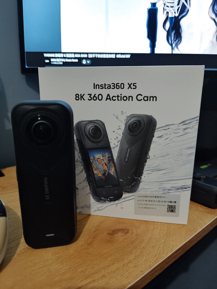 Insta360 X5 8K全景運動相機 台灣先創代理 保固中