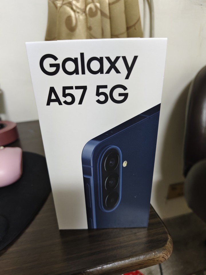 三星 A57 8G 256G 全新 雅痞藍 送保險1個月