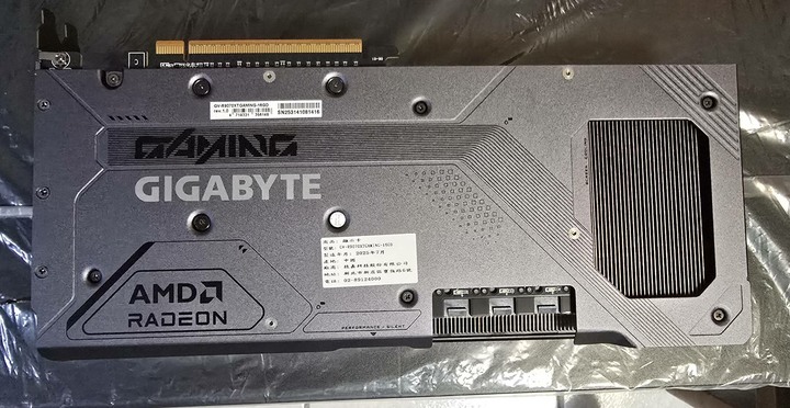 自售升級換下技嘉 RX 9070 XT GAMING 16G