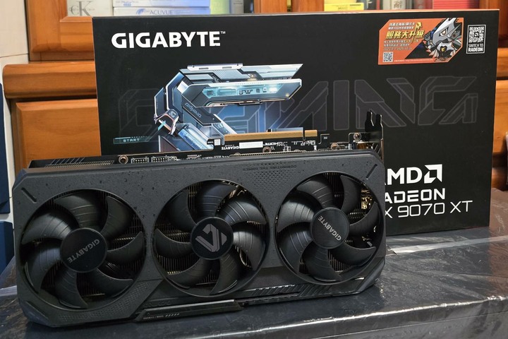 自售升級換下技嘉 RX 9070 XT GAMING 16G