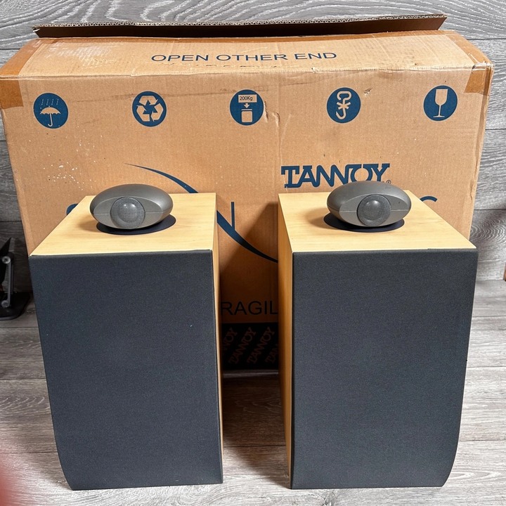 Tannoy Sensys DC1書架式喇叭、1寸鋁振膜超高音、7寸同軸全音域單體 、原廠紙盒裝 - 優質一手、少用如新
