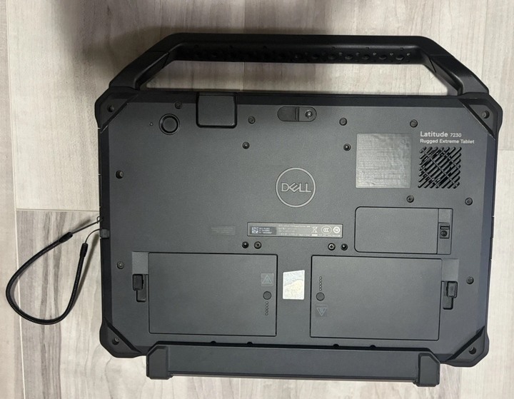 Dell Latitude Rugged 7230, 觸控、12代i5、16GB RAM、512GB SSD、視訊、提把、GPS、NFC、指紋、雙筆、鍵盤、4G LTE、電池x2、Tb3擴展座、硬殼包