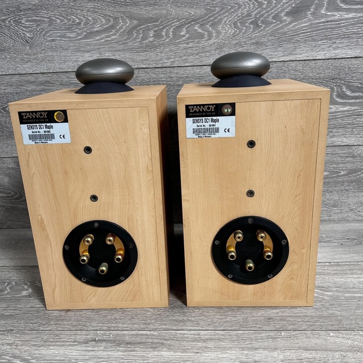 Tannoy Sensys DC1書架式喇叭、1寸鋁振膜超高音、7寸同軸全音域單體 、原廠紙盒裝 - 優質一手、少用如新