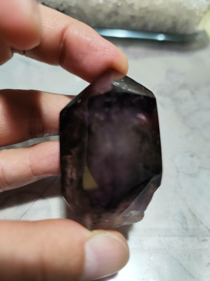 【免運】【天然水晶】紫超七水晶體礦柱