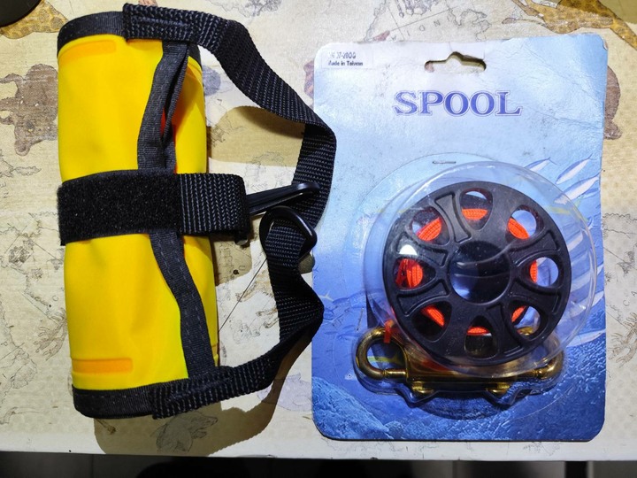 【免運含贈品】【全新未下水】 20米捲線器 + 140cm浮力帶【誠可議】