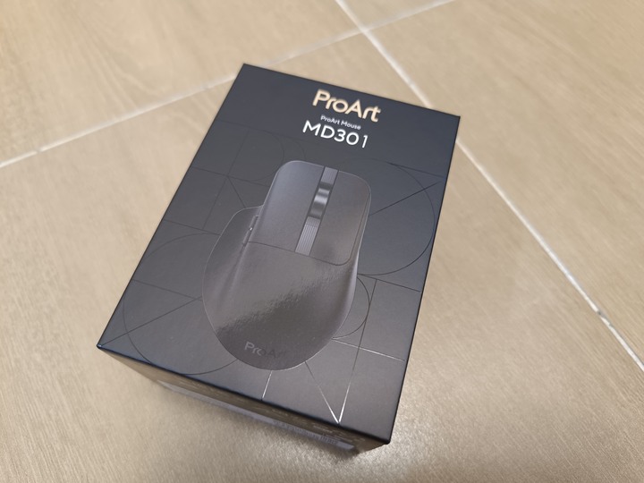 全新 ASUS ProArt Mouse MD301 礦石黑