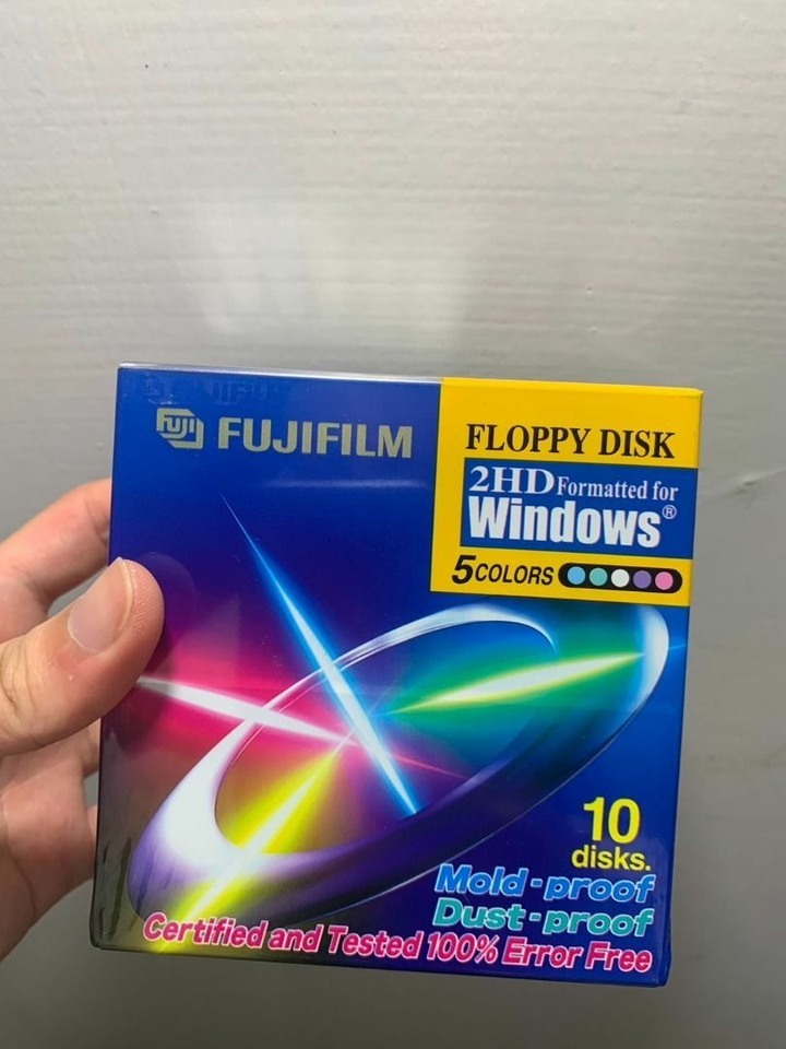 全新未拆 富士 Fujifilm 3.5吋 1.44mb磁碟片 磁片 軟碟片 floppy disk
