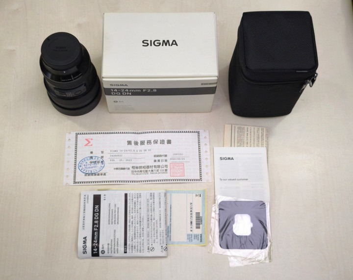 SIGMA 14-24mm F2.8 DG DN Art 超廣角鏡頭 for Sony E卡口