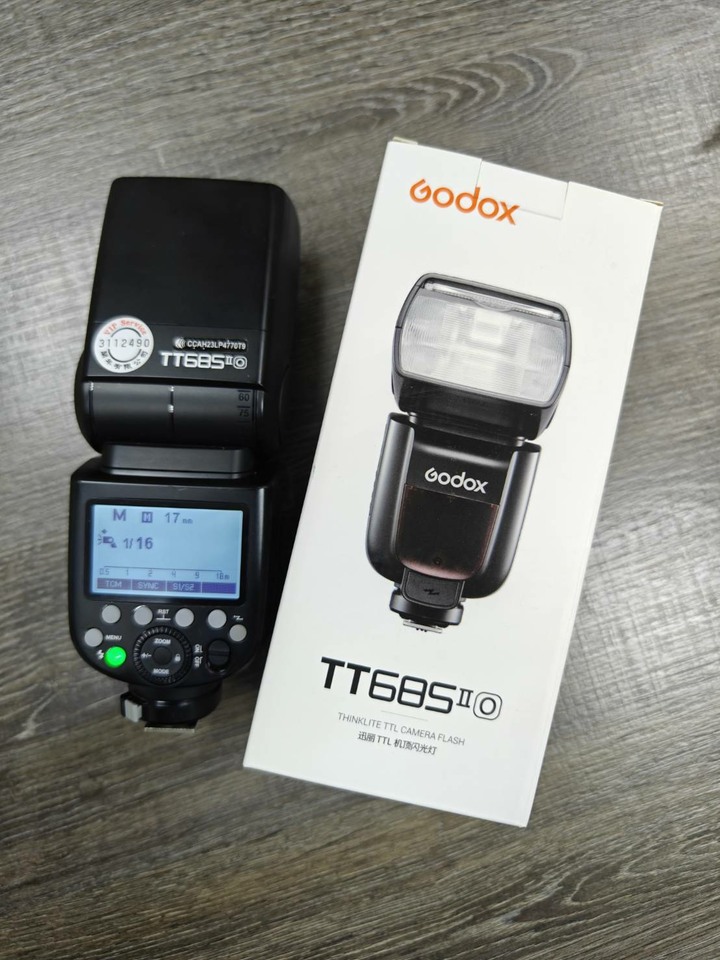 神牛 GODOX TT685 II TTL 閃燈， OLYMPUS / LUMIX用