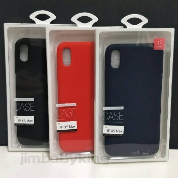 全新正品 XUNDD 訊迪 iPhone XS Max 6.5吋 黑 藍 紅 雷諾系列 液態硅膠 防摔保護殼 高雄可面交