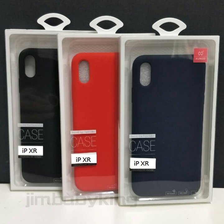 全新正品 XUNDD 訊迪 iPhone XR 6.1吋 黑色 藍色 紅色 雷諾系列 液態硅膠 防摔保護殼 高雄可面交