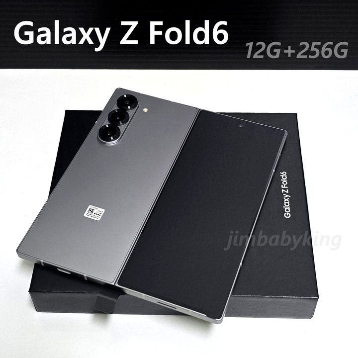 全新僅拆 庫存機 三星 Samsung Galaxy Z Fold6 256G 銀色 摺疊手機 台灣公司貨 高雄可面交
