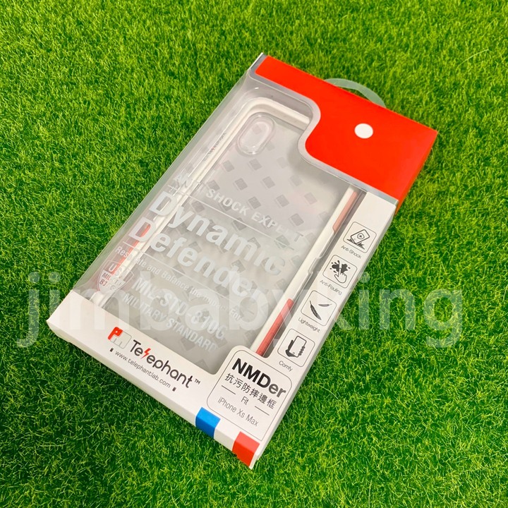 現貨正品 太樂芬 iPhone XS Max 6.5 NMDer 白粉 乾燥玫瑰 抗污防摔邊框手機殼 透明背蓋 高雄面交