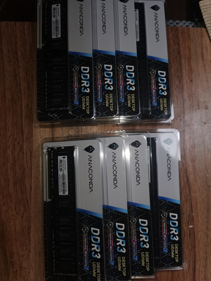 全新未拆封，ANACOMDA 巨蟒 DDR3 1600 LODIMM 8GB