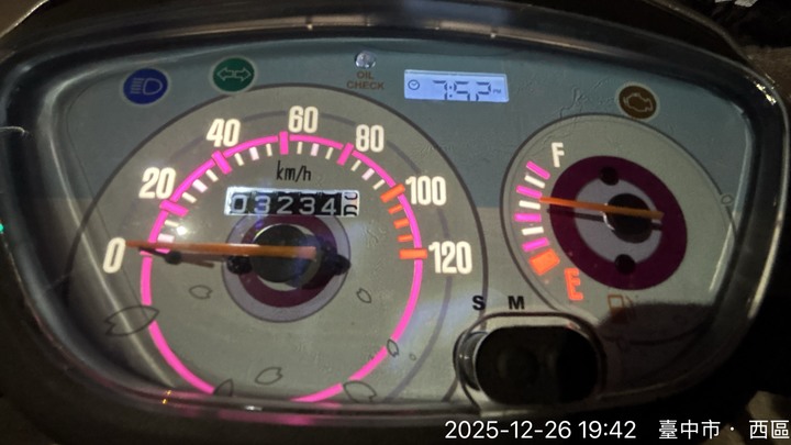 2024 銀色SYM WOO115(自售，3200KM，保固中）