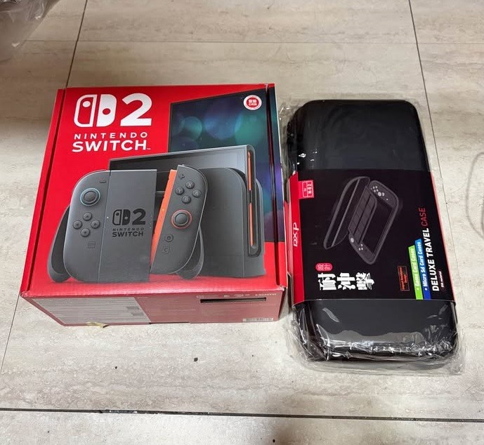全新Nintendo 任天堂Switch 2 (NS2) 主機+保護貼