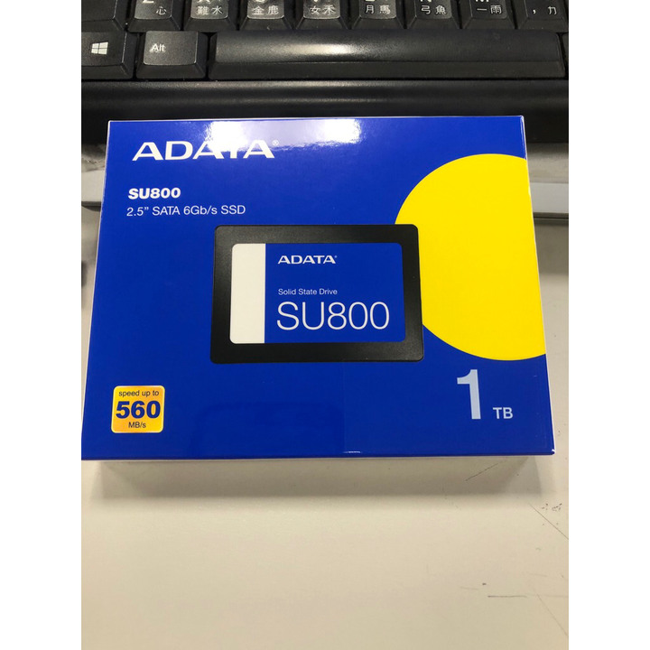 全新 威剛 SU800-1TB ssd 有 dram 快取保固5年到 2030-12