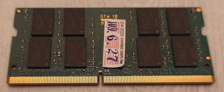 筆記型記憶體 美光 DDR4 2666 16G