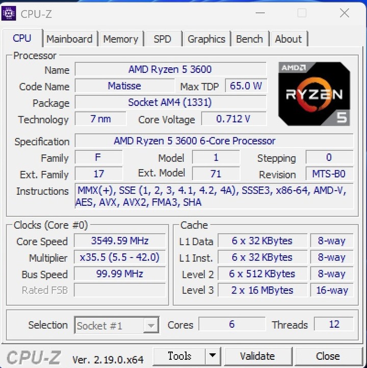 AMD R5 3600+MSI X570 WIFI主機板