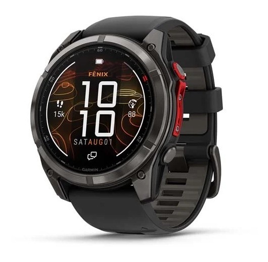 GARMIN Fenix 8 Pro MicroLED 全方位戶外進階GPS智慧腕錶 51mm 全新未拆