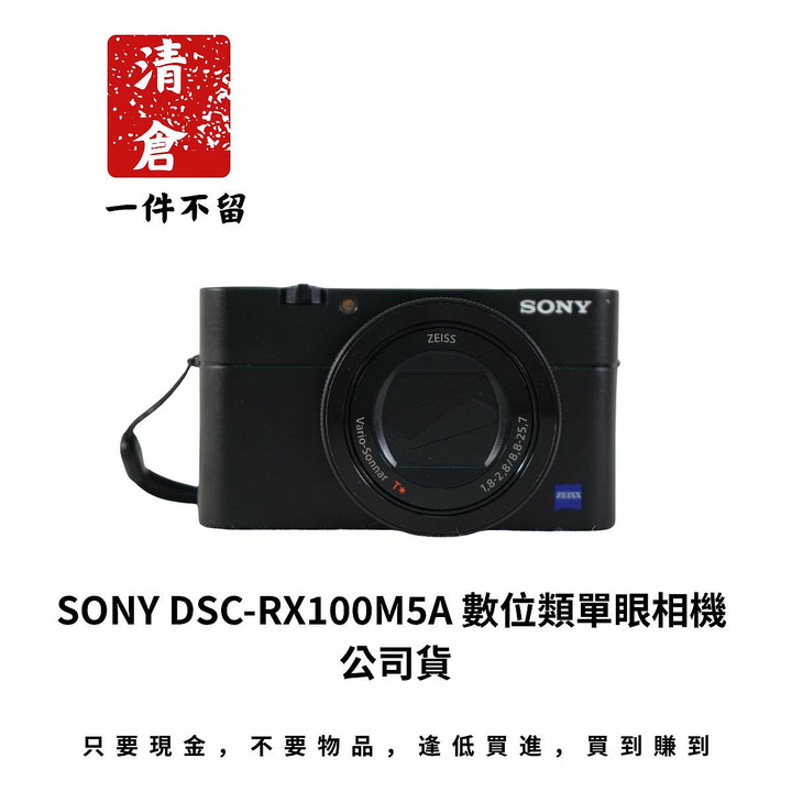 SONY DSC-RX100M5A 數位類單眼相機 公司貨