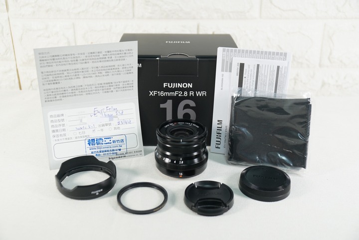 FUJIFILM XF 16mm F2.8 R WR 廣角定焦鏡頭