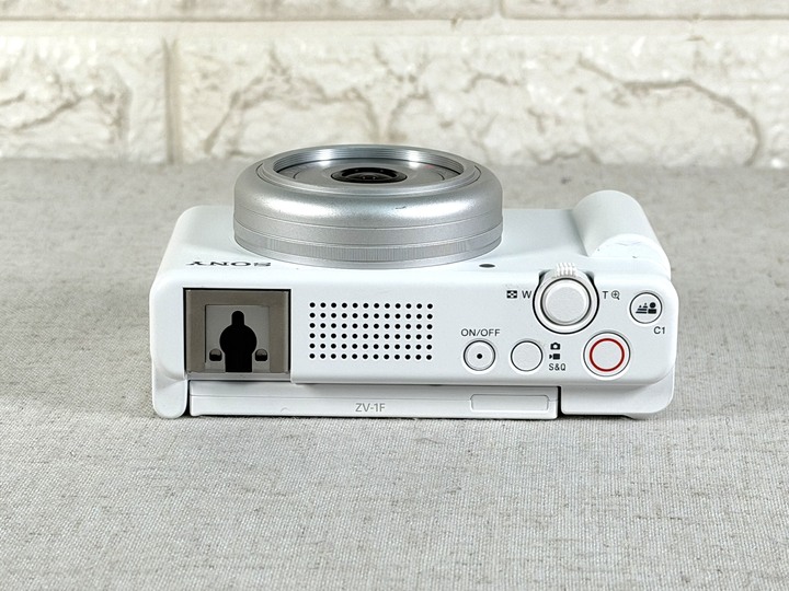 Sony ZV-1F Vlog數位相機 白 手持握把組 公司貨
