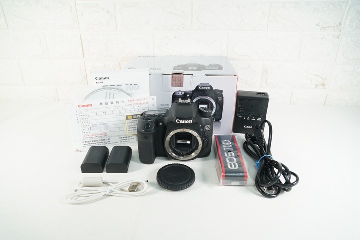 Canon EOS 70D 單眼數位相機 快門數4320 公司貨