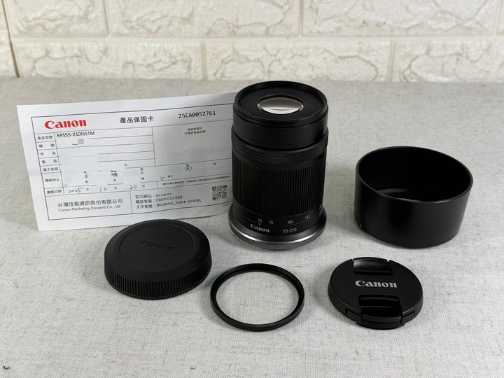 Canon RF-S 55-210mm F5-7.1 IS STM 遠攝變焦鏡頭 公司貨 保固中