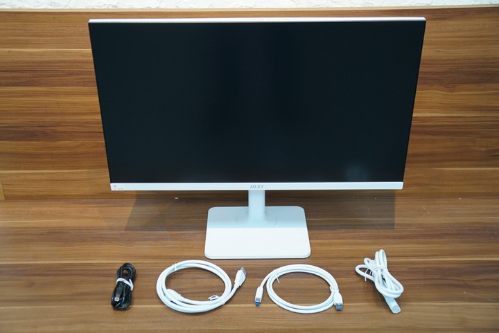 MSI Modern MD272UPHW 27吋平面美型螢幕 IPS 4K UHD 60Hz 白色 保固中