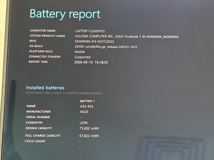 ASUS M5606WA OLED 16吋AI筆電 Ryzen AI 9 370/32G/1T SSD 保固中