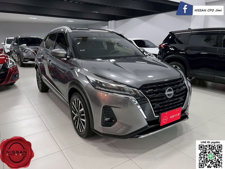 【2023年 Nissan Kicks 1.6 旗艦版】NISSAN裕民_原廠認證中古車_台中龍富所