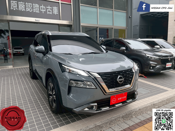 【2024年 Nissan X-Trail 1.5 旗艦版】原廠認證中古車_台中龍富所