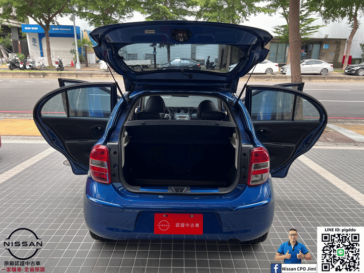 【2018年 Nissan March 1.5 傳奇版】Nissan裕民 原廠認證中古車_台中龍富所