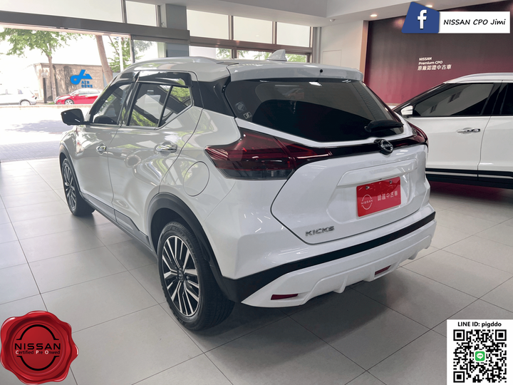 【2023年 Nissan Kicks 1.6旗艦版】原廠認證中古車