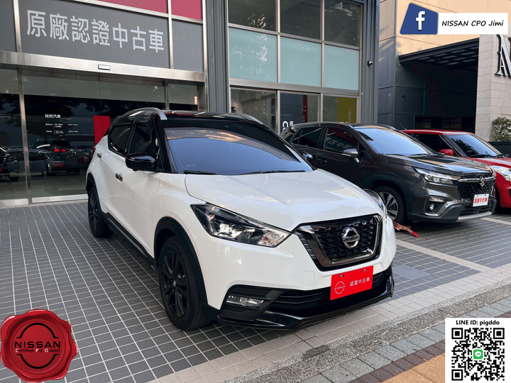 【2019年 Nissan Kicks 1.5 智行旗艦版】Nissan裕民_原廠認證中古車_台中龍富所