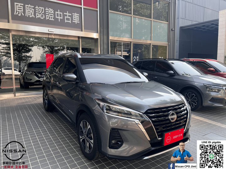 【2023年 Nissan Kicks e-POWER】Nissan裕民 原廠認證中古車_台中龍富所