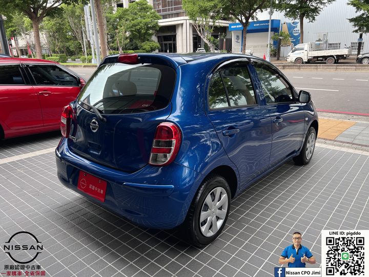 【2018年 Nissan March 1.5 傳奇版】Nissan裕民 原廠認證中古車_台中龍富所