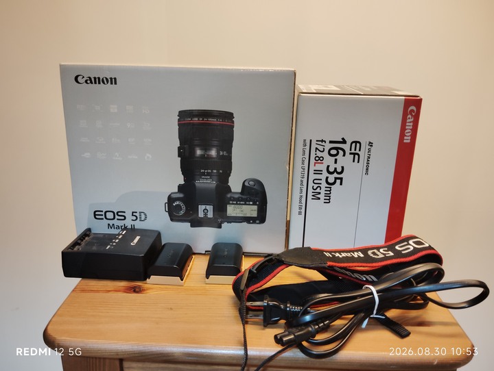 Canon 5D Mark II + ef 16-35mm f2.8 l ii usm