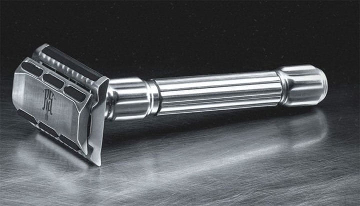 美國 Raw Shaving 傳統老式五件式超級滑順雙面安全刮鬍刀Safety Razor