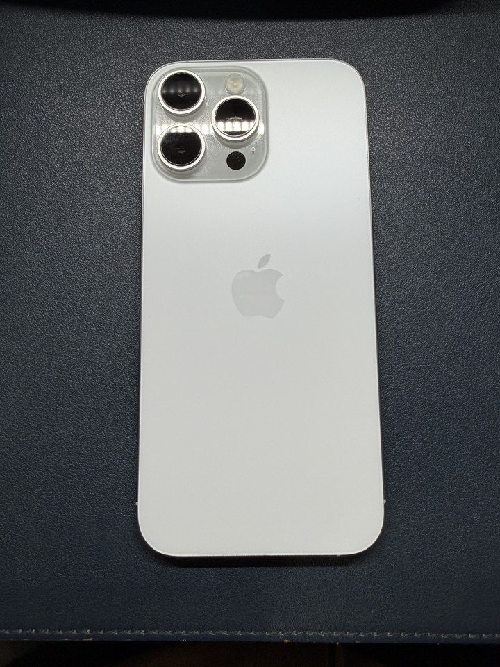 IPHONE 16 pro max 256G(白)(電池健康度100%循環206次)如新