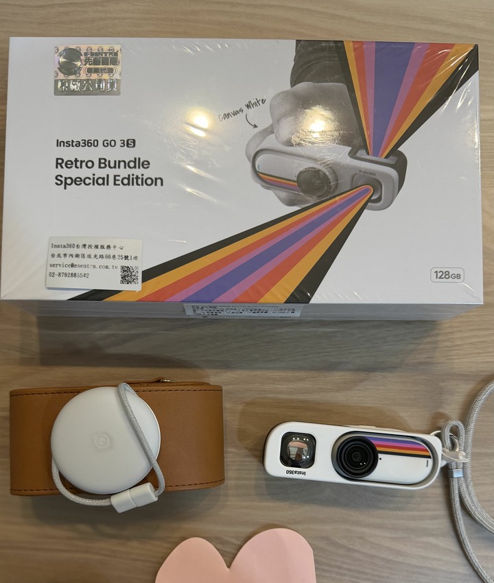 insta 360 go 3s 復古玩家訂制版 128g