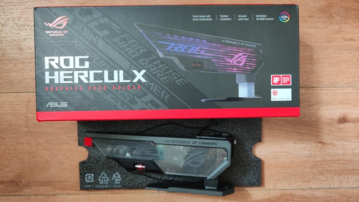 ASUS ROG HERCULX顯示卡支撐架