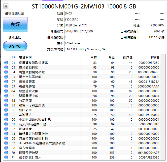 Seagate Exos 企業級 10T硬碟