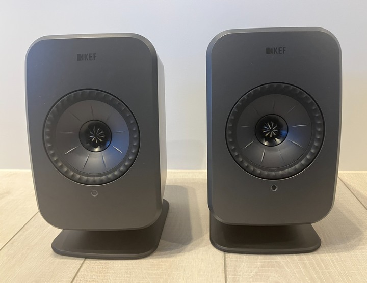 KEF LSX II LT 無線串流主動式喇叭 + P1 桌上型底座
