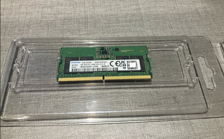 Samsung DDR5-6400 CSODIMM 8GB 筆電記憶體