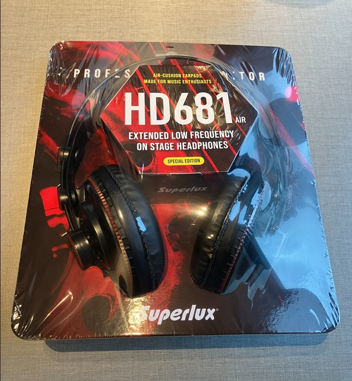 舒伯樂 Superlux HD681AIR 專業監聽耳機