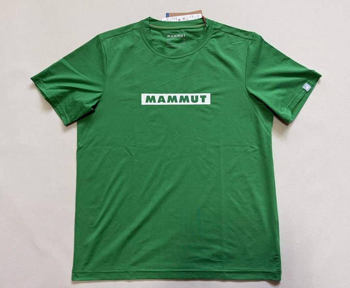 Mammut QD Logo Print AF排汗上衣 男 L XL